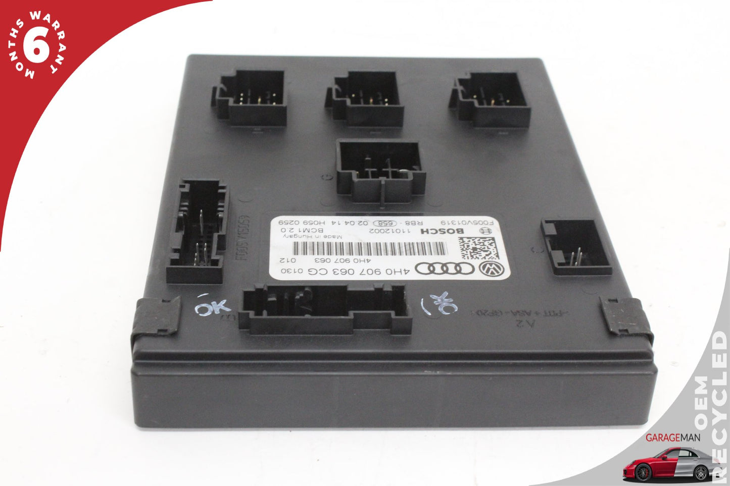 2012-2015 Audi A6 S6 Body Comfort Onboard Control Module Unit BCM BCU OEM