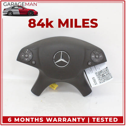 2008-2011 Mercedes W204 C300 Front Left Steering Wheel Airbag 0008605602 OEM