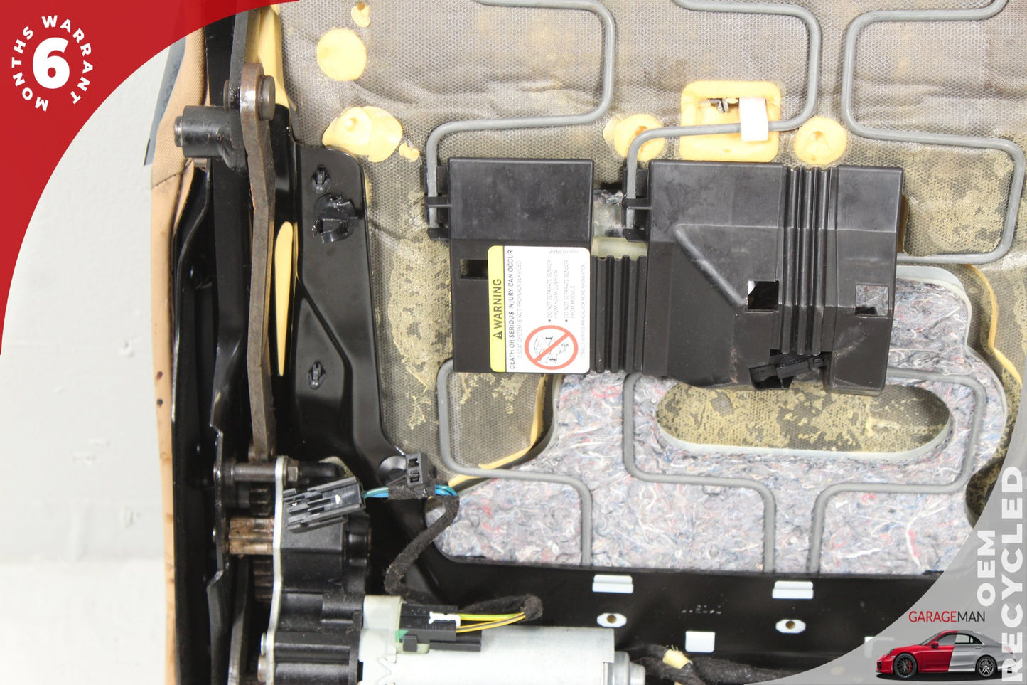 2010-2016 Porsche Panamera Sedan Front Right Lower Bottom Seat Cushion 97061894803