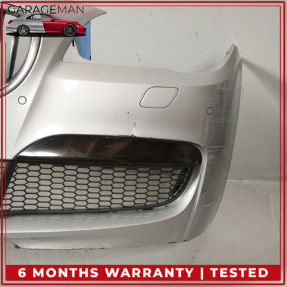 2013-2015 BMW 740i F01 Front Bumper Cover Panel Silver Metallic 7332262 OEM