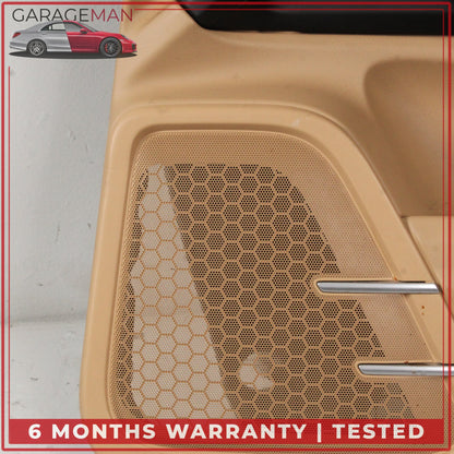 2011-2018 Porsche Cayenne 958 Rear Right Side Door Trim Cover Panel Beige OEM