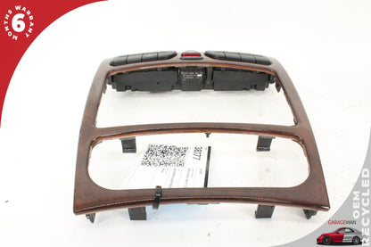 2001-2004 Mercedes W203 C240 Front Hazard Switch Control Panel 2036804639 OEM