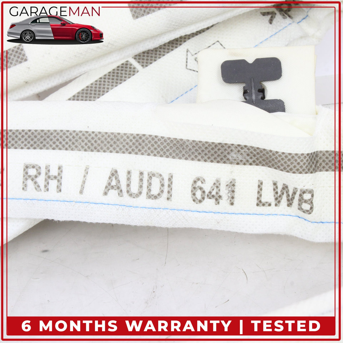 2011-2018 Audi A8 D4 Right Side Roof Curtain Air Bag 4H4880742D OEM