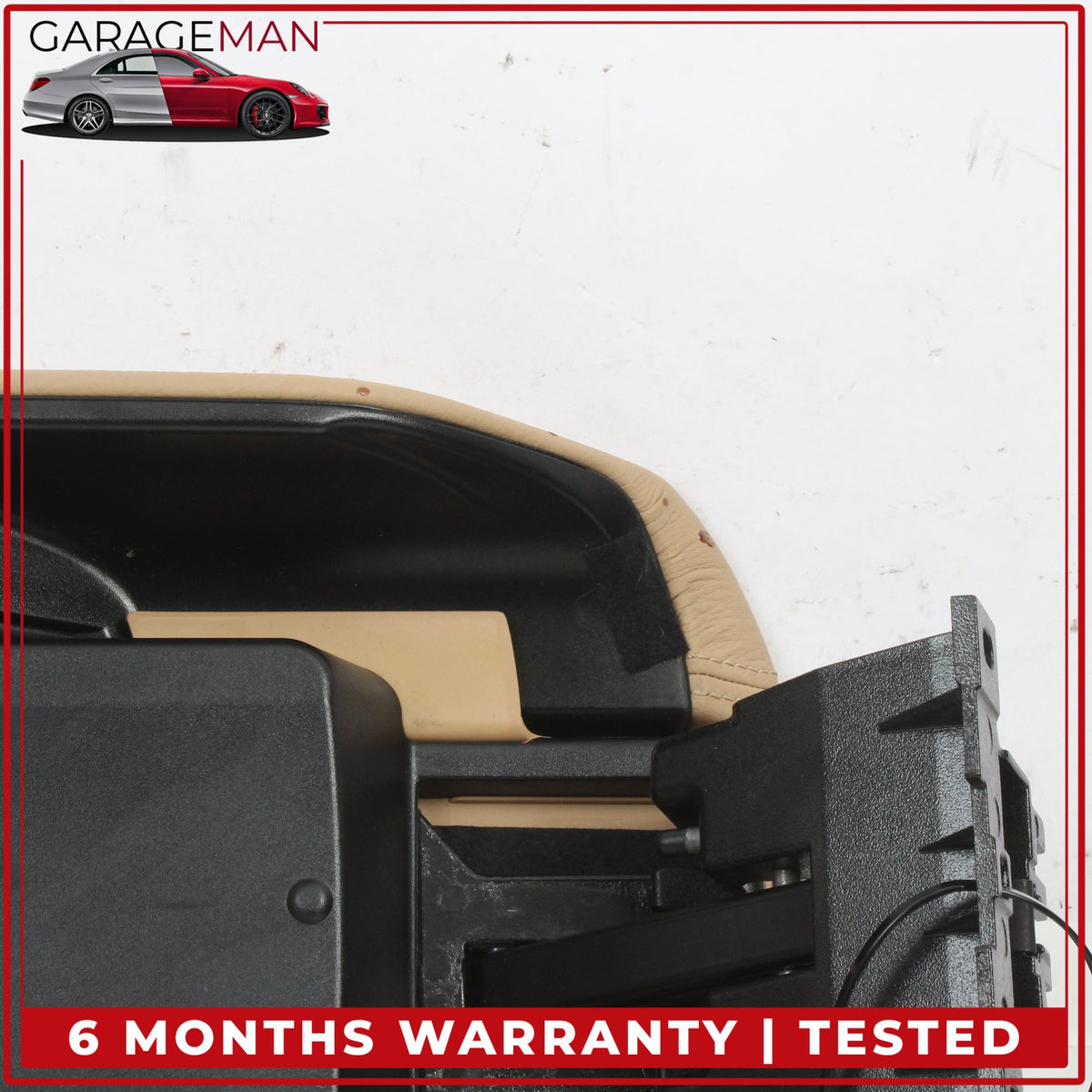 2011-2018 Porsche Cayenne 958 Front Center Console Armrest Lid Cover Beige OEM