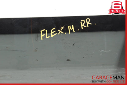 2009-2019 Ford Flex Rear Right Side Quarter Window Glass 8A8Z7429710A OEM