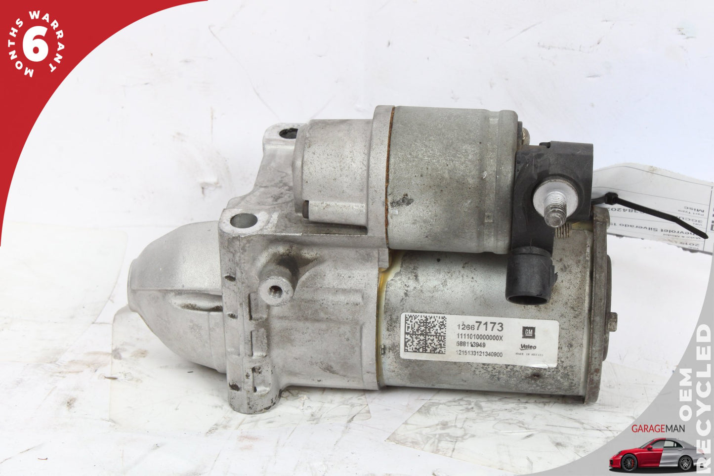 2014-2019 Chevrolet Silverado 1500 Engine Starter Motor Valeo 12667173 OEM