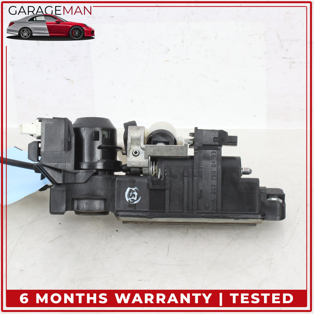 2001-2011 Mercedes W203 C230 Rear Trunk Lock Latch w/ Handle Set 1717500085 OEM
