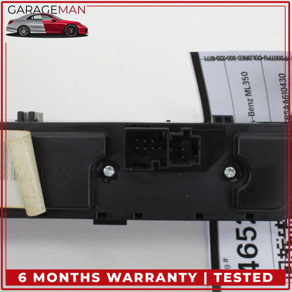 2006-2012 Mercedes W164 ML350 Hazard Switch Control Panel 1648707510 OEM