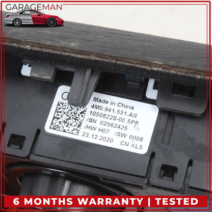 2018-2025 Audi A4 Front Left Headlight Control Switch w/ Trim 4M0941531AS OEM