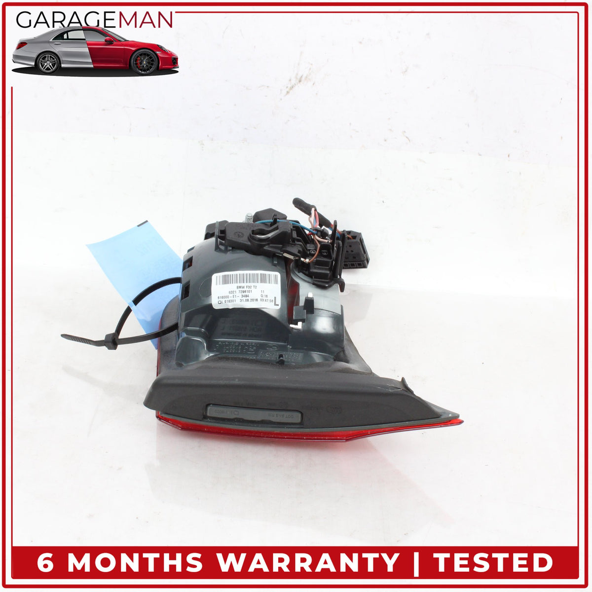 2014-2017 BMW 430i Gran Coupe Rear Left LED Inner Tail Light Lamp 7296101 OEM