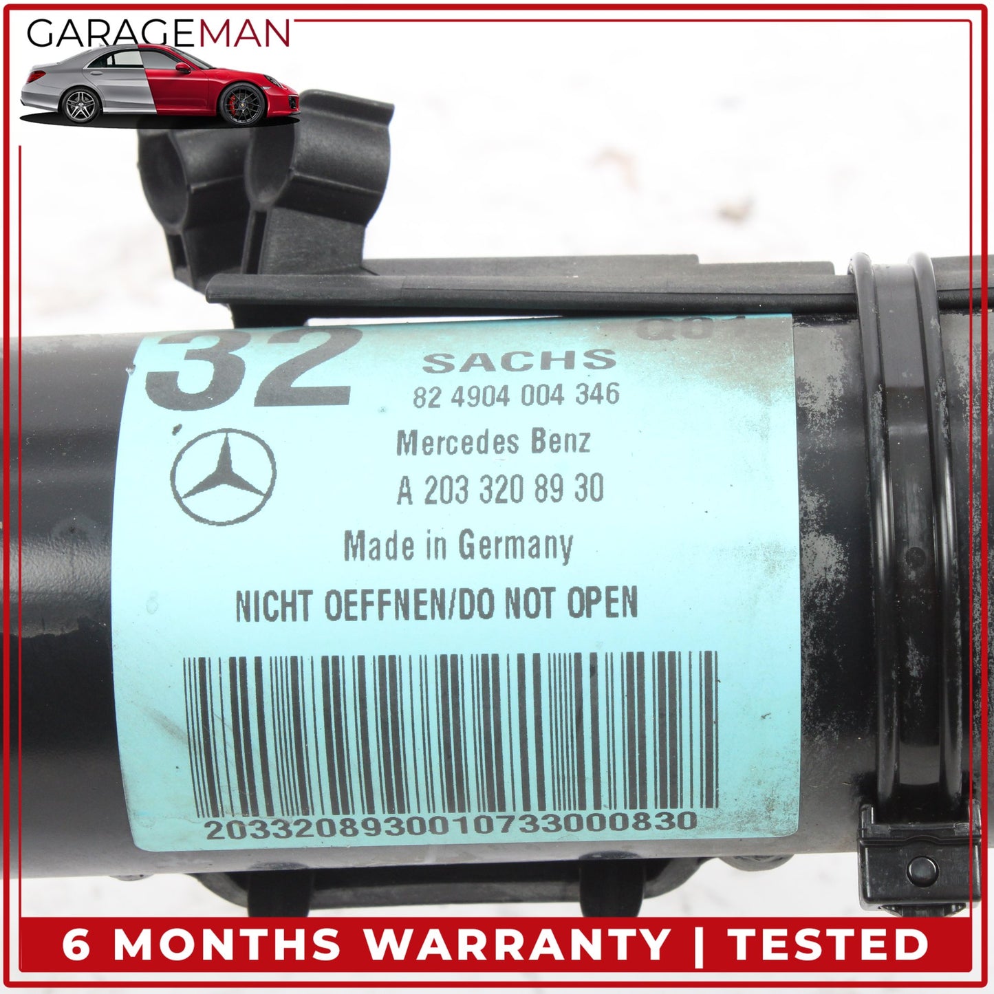 2005-2009 Mercedes W209 CLK350 Front Left and Right Shock Strut Absorber Set OEM
