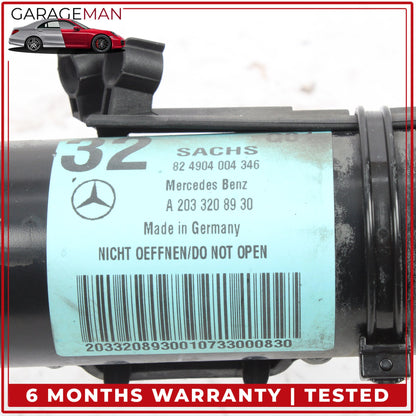 2005-2009 Mercedes W209 CLK350 Front Left and Right Shock Strut Absorber Set OEM