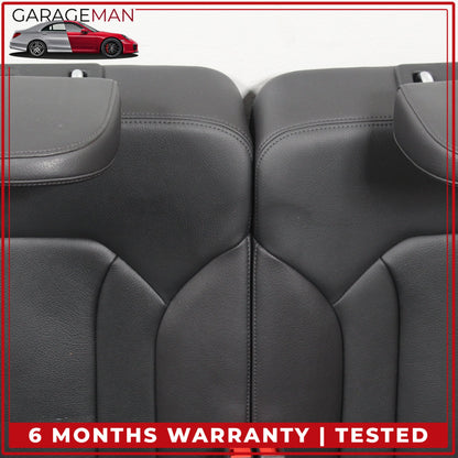 2017-2019 Audi Q7 Rear 3rd Row Upper and Lower Bench Seat Black Assembly OEM