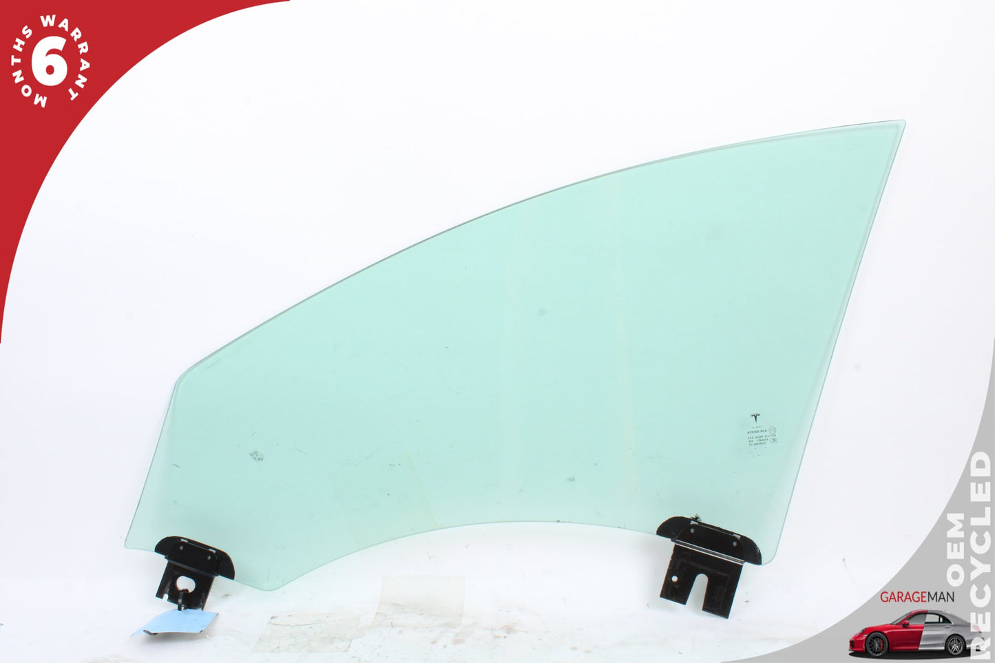 12-20 Tesla Model S 85D Hatchback Front Right Door Window Glass 43R001074