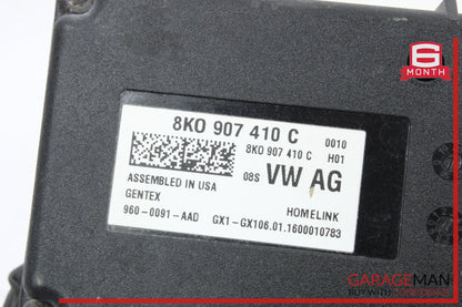2008-2015 Audi TT 8J HomeLink Garage Door Opener Control Module 8K0907410C OEM