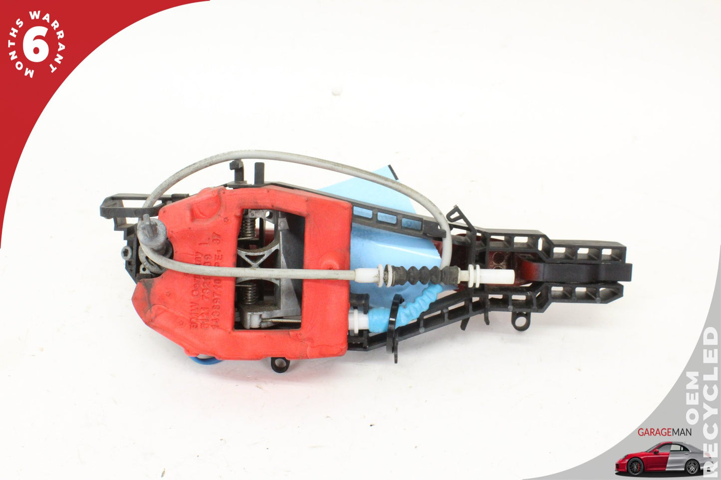 2012-2018 BMW 320i F30 Front Left Side Exterior Door Handle Red 7321639 OEM