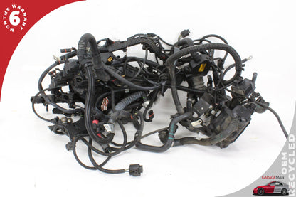 2011-2016 BMW 550i F10 Ignition Wiring and Engine Coolant Reservoir Expansion Tank