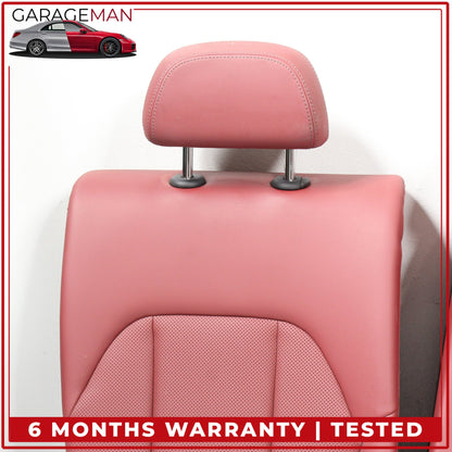 2019-2025 BMW 330i Rear Left and Right Upper Seat Cushion w/ Arm Rest Red OEM