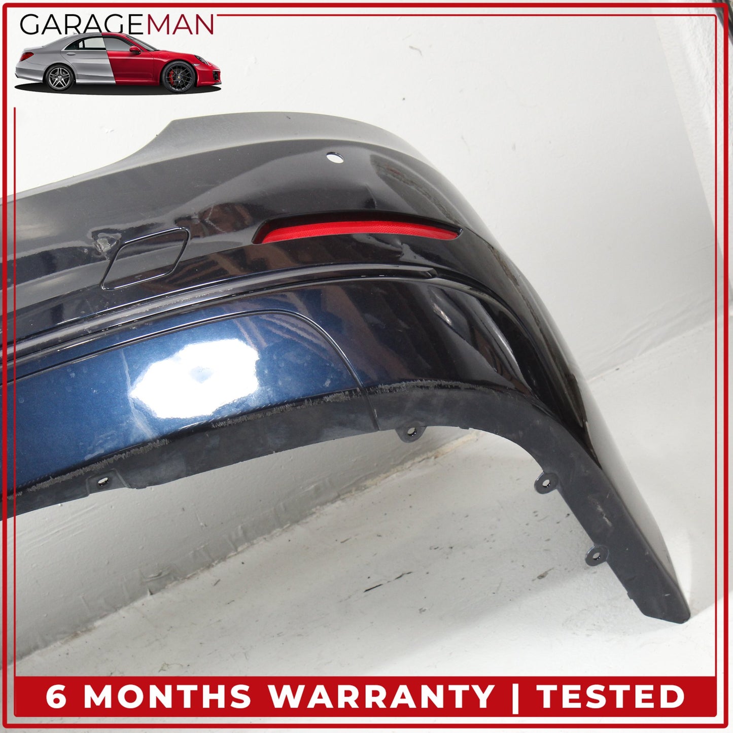 2015-2017 BMW 430i xDrive Gran Coupe 428i Rear Bumper Cover Panel Blue OEM