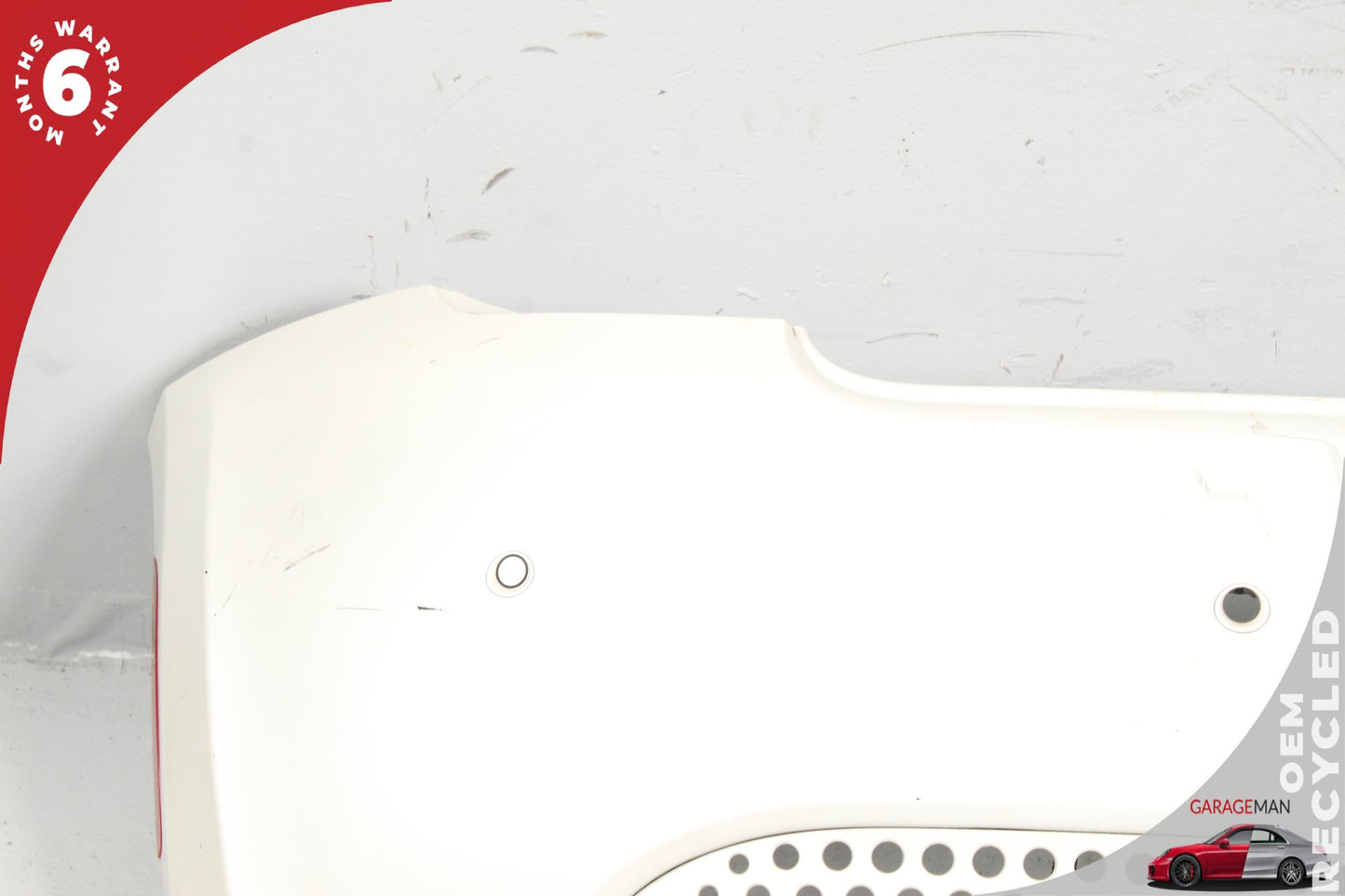 2013-2017 Fiat 500e Hatchback Rear Bumper Cover White 55110701 OEM