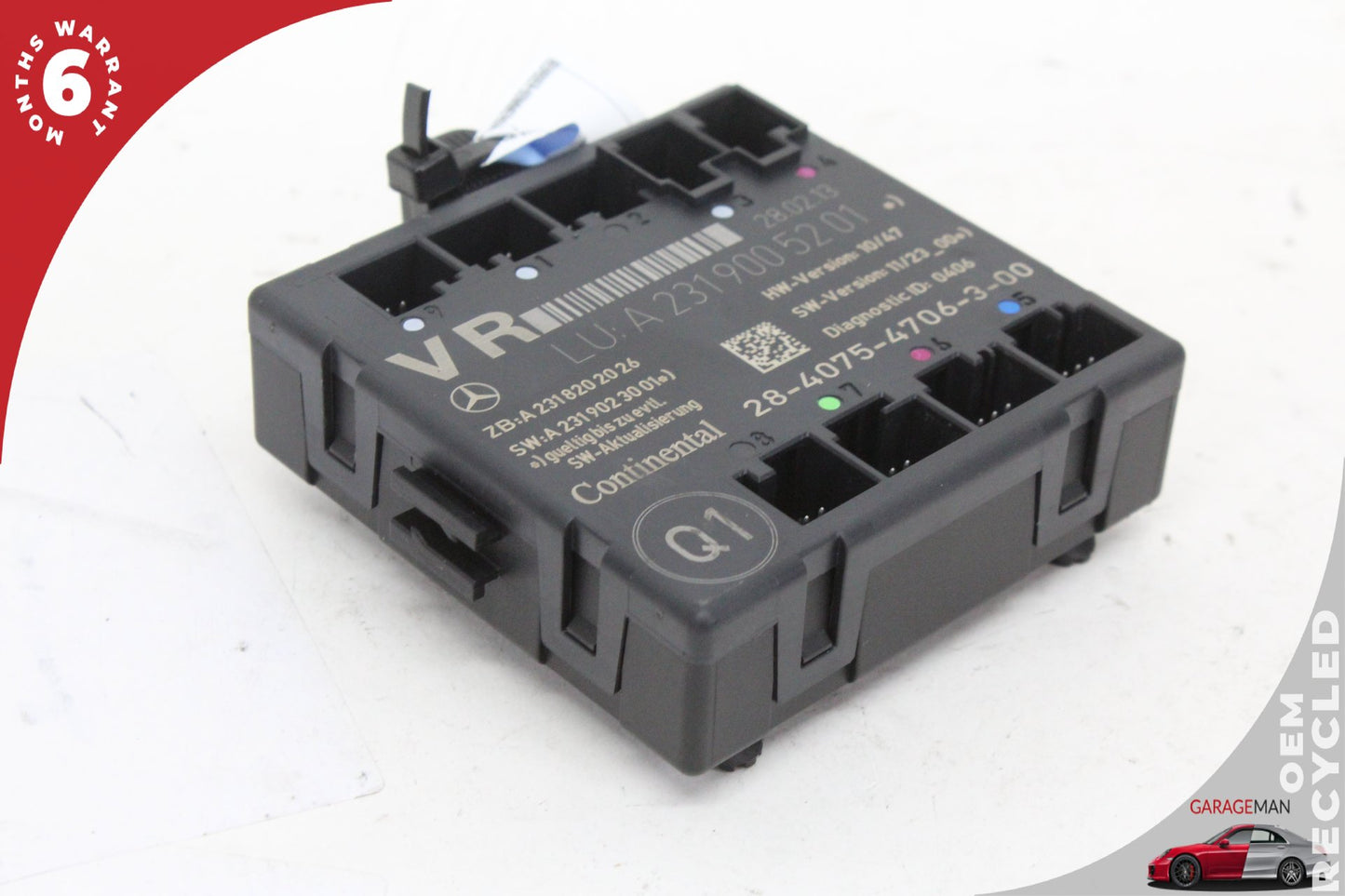 2013-2016 Mercedes R231 SL550 Right Front Door Control Module 2319005201 OEM
