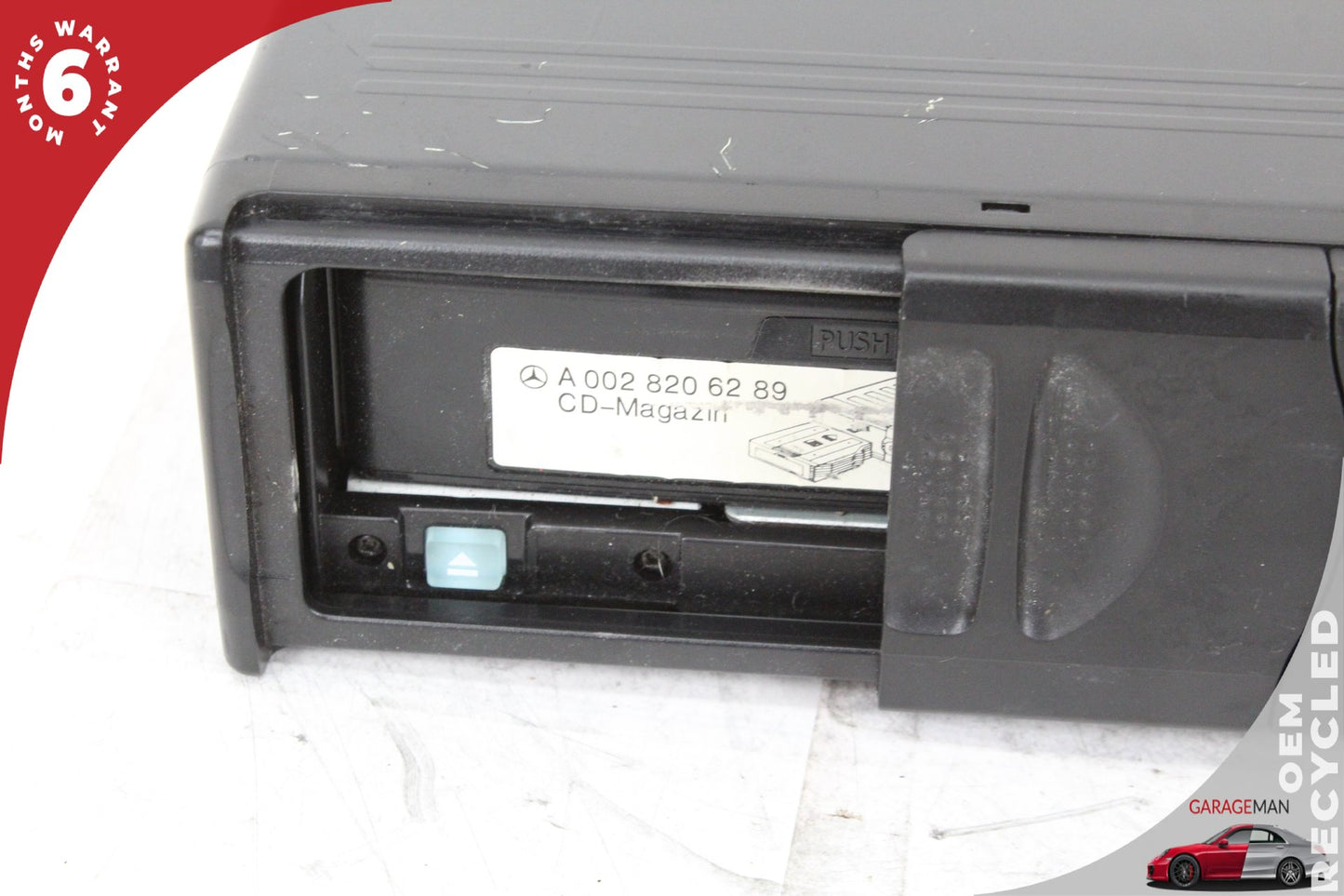 98-09 Mercedes-Benz S500 W220 Sedan CD Changer 6 Disk Player 2038209089 Genuine