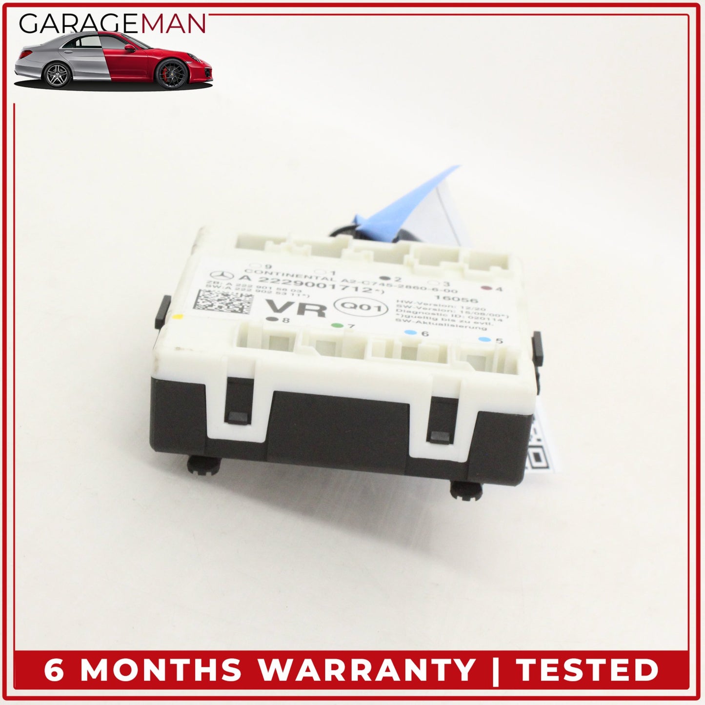 2015-2020 Mercedes W205 C300 Front Right Side Door Control Module 2229001712 OEM