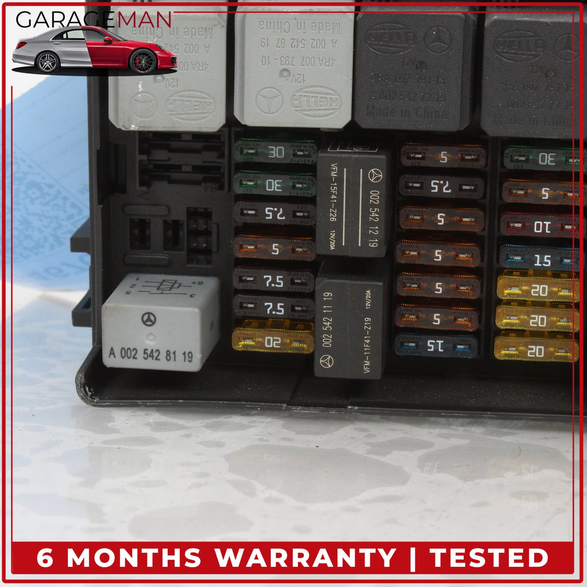 2006-2013 Mercedes W164 ML350 GL450 R350 Rear SAM Relay Fuse Box 1645403372 OEM