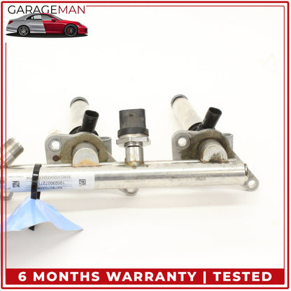 2011-2018 Mercedes W216 CL550 Fuel Injection Rail Line w/ Injectors Right Side