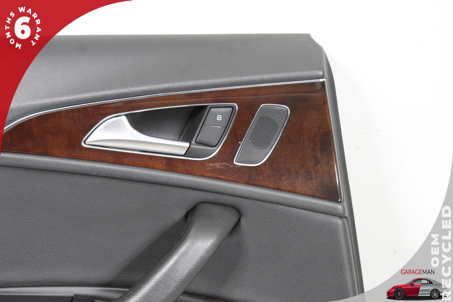 2012-2018 Audi A6 S6 Rear Left Side Interior Door Panel 4G0867221 OEM