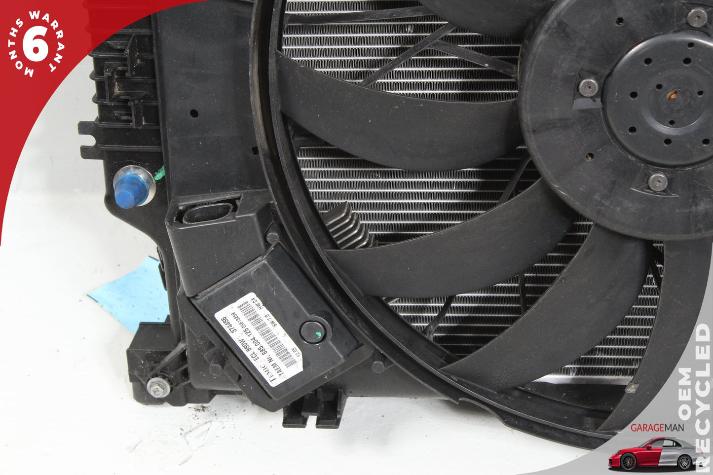 2006-2012 Mercedes-Benz GL450 X164 Station Wagon Engine Cooling Radiator AC A/C Condenser Assembly 2515000703 OEM