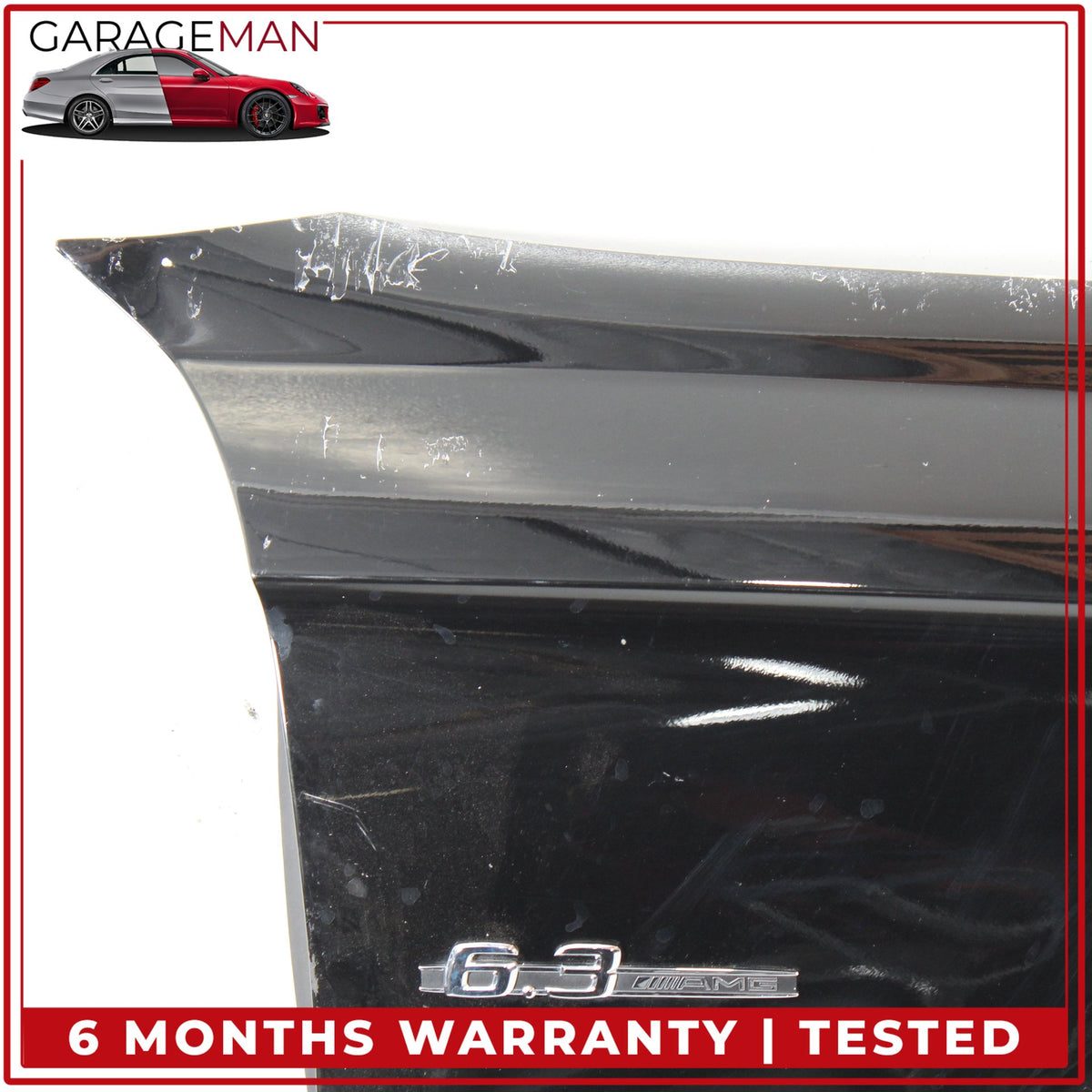 2006-2011 Mercedes W219 CLS63 AMG Front Right Side Fender Wing Panel Black OEM