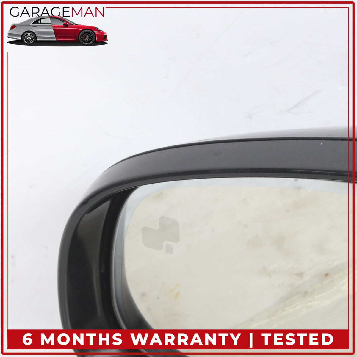 2010-2015 Jaguar XF X250 Front Left Side Door Rear View Mirror w/ Blind Spot OEM