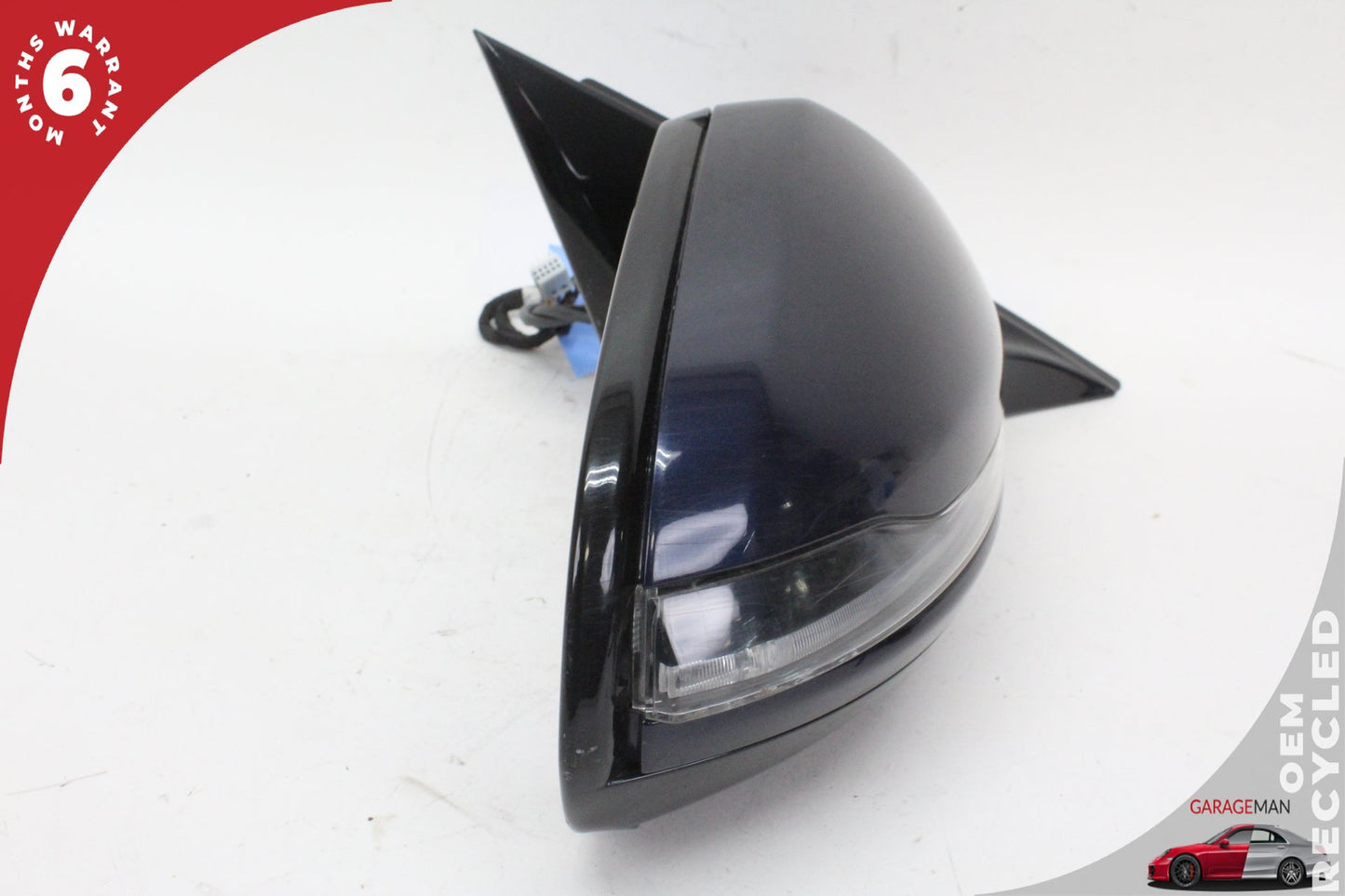 17-19 Mercedes-Benz E400 W213 Wagon Front Right Door Rear View Mirror w/ Camera Blind Spot