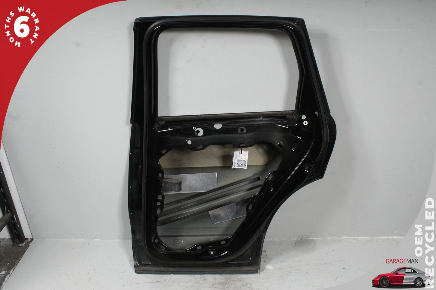 2011-2018 Porsche Cayenne 958 Rear Right Side Door Shell Black 95853301200 OEM