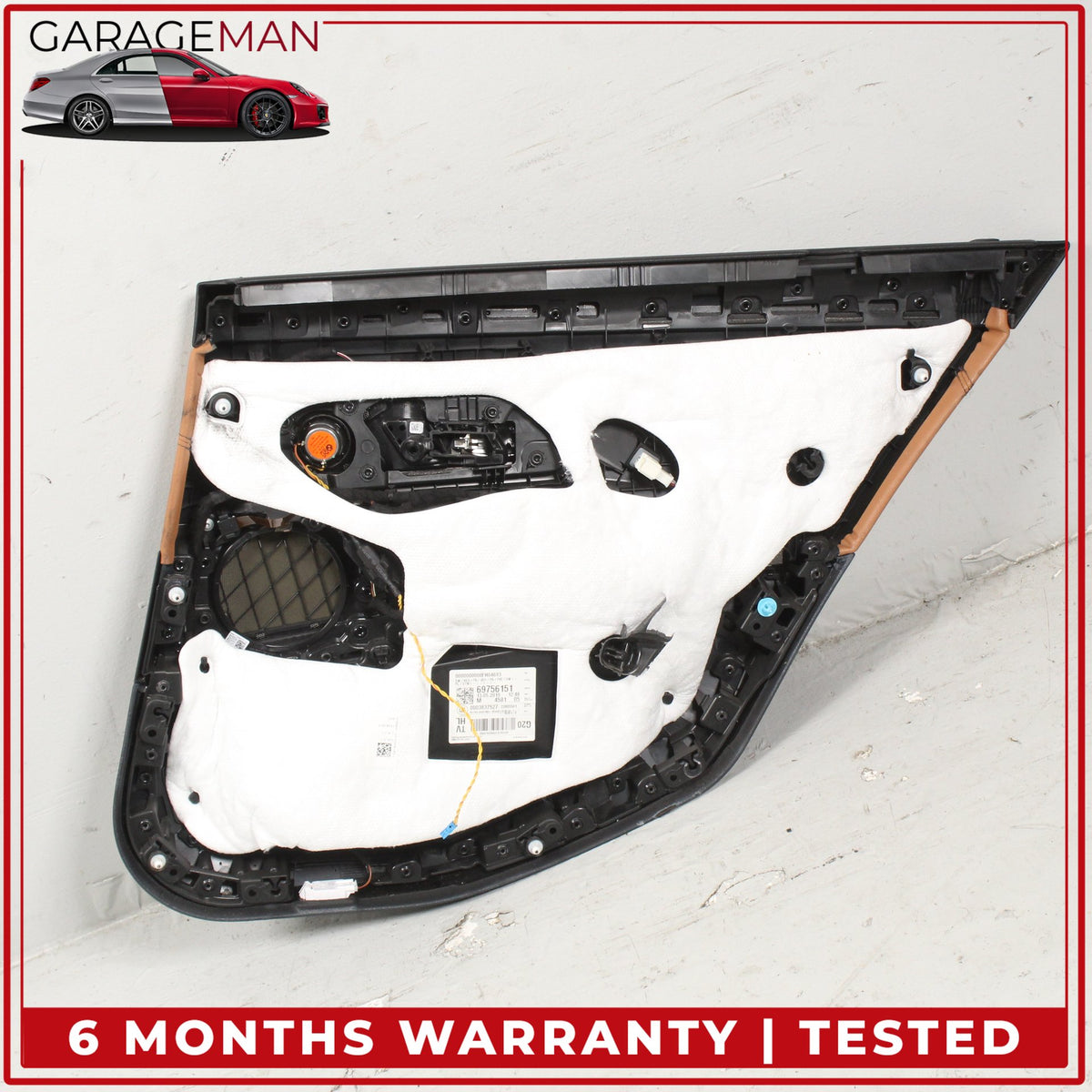 2019-2024 BMW M340i G20 Left Rear Door Card Trim Panel 9460698 OEM