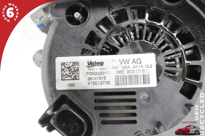 2013-2017 Audi SQ5 Q5 S4 S5 Alternator Generator 14V 180A Valeo 06E903018L OEM