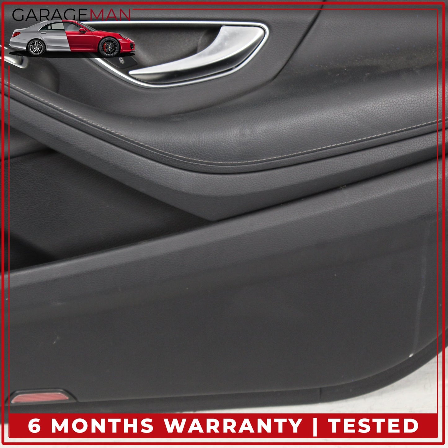 2014-2017 Mercedes W222 S550e Front Right Interior Door Trim Panel Black OEM