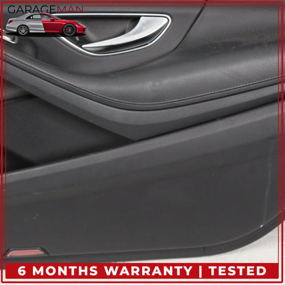 2014-2017 Mercedes W222 S550e Front Right Interior Door Trim Panel Black OEM