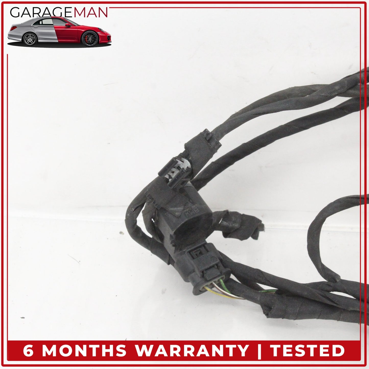 2010-2013 BMW 550i 535i GT Front Bumper Parking Sensor Wire Harness 9210769 OEM