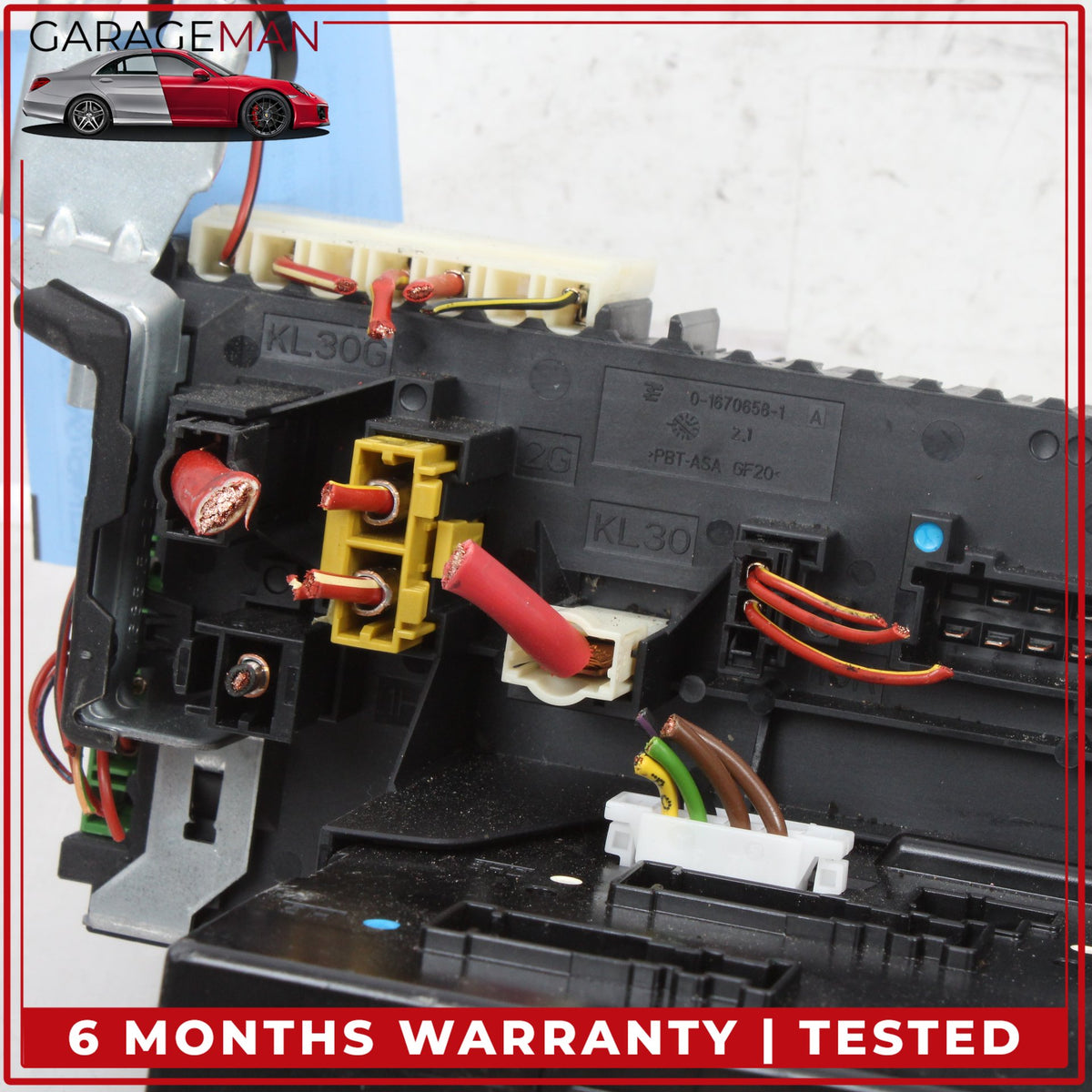 2010-2018 Mercedes W212 E400 Rear SAM Relay Junction Fuse Box Module OEM