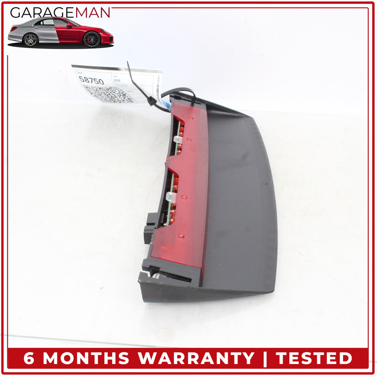 2011-2018 Audi A8 S8 Rear Trunk 3rd Third Brake Stop Light Lamp 4H0945097A OEM