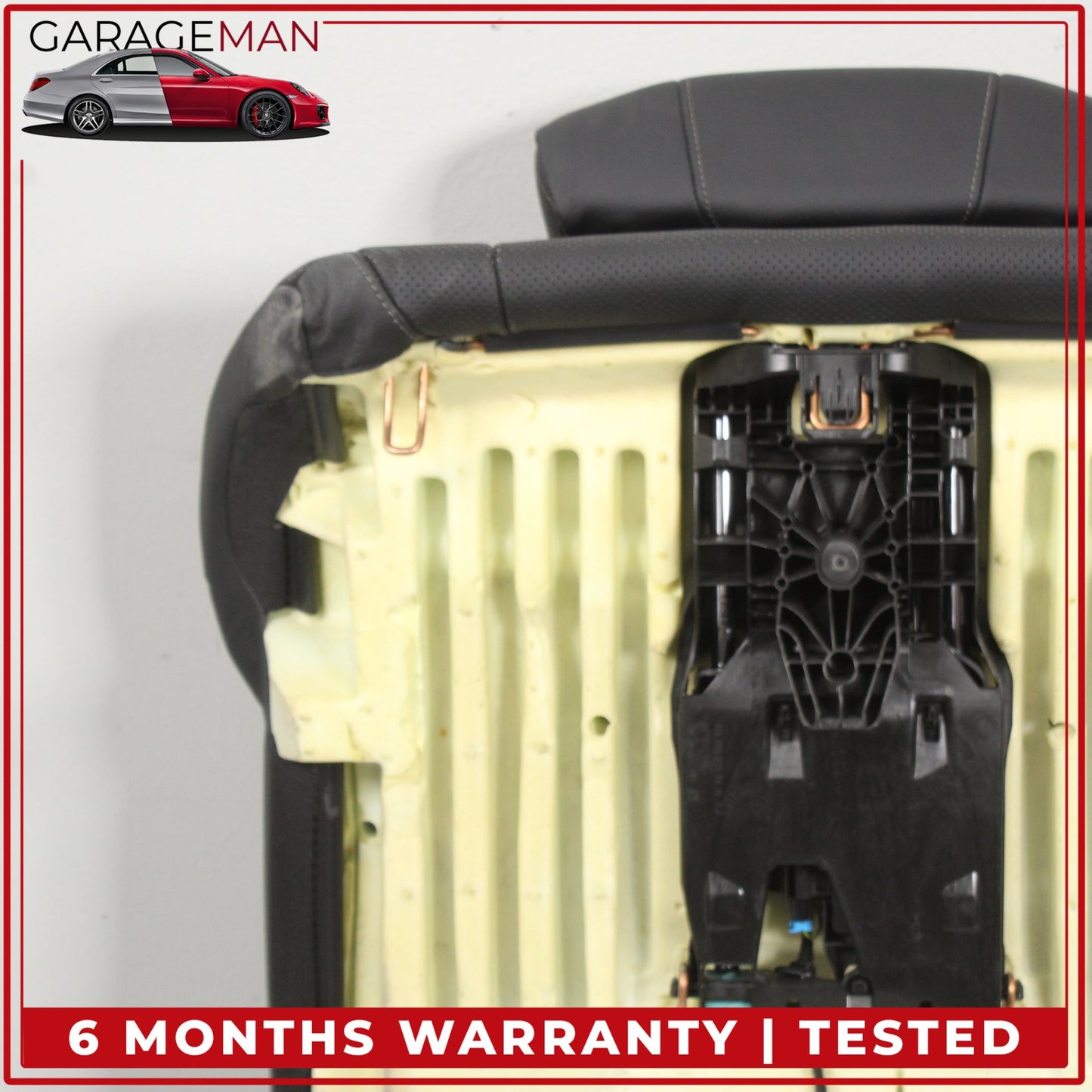 2014-2020 Mercedes W222 S550e Rear Upper Seat Cushion Cupholder Assembly OEM