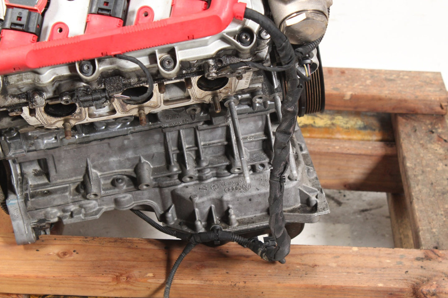 2016-2018 Audi A6 C7 3.0L AWD Engine Motor Block Assembly OEM 155k