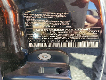 Parting Out- 2012 Mercedes-Benz CL550 W216 4matic- 182