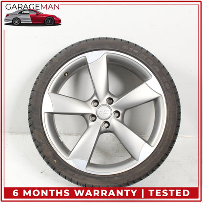 2012-2018 Audi A6 S6 Front or Rear 5 Spoke Wheel Rim w/ Tire 8.5JX20H2 ET45 OEM