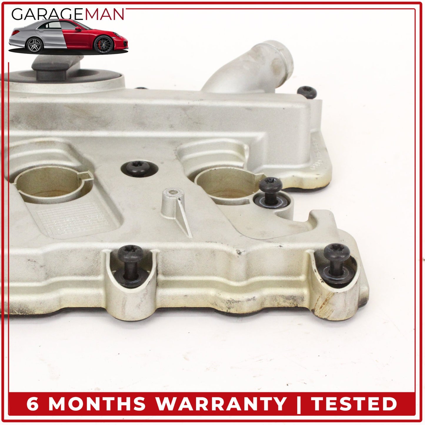 2011-2018 Porsche Cayenne 958 Left Side Engine Cylinder Head Valve Cover OEM