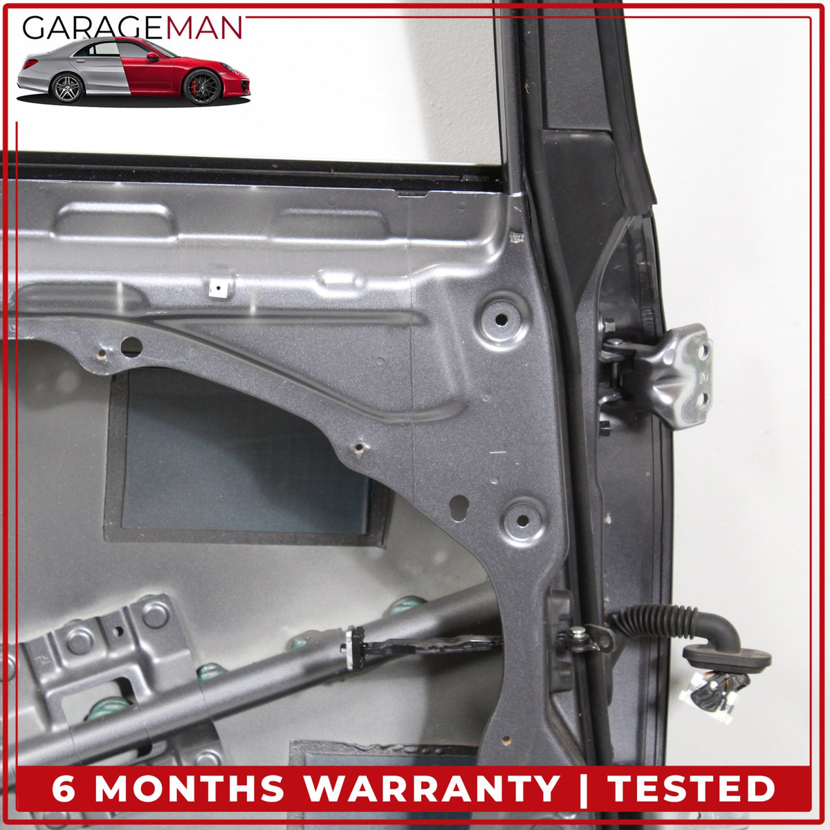 2015-2020 Genesis G80 Rear Left Driver Side Door Shell Gray 77003B1500 OEM