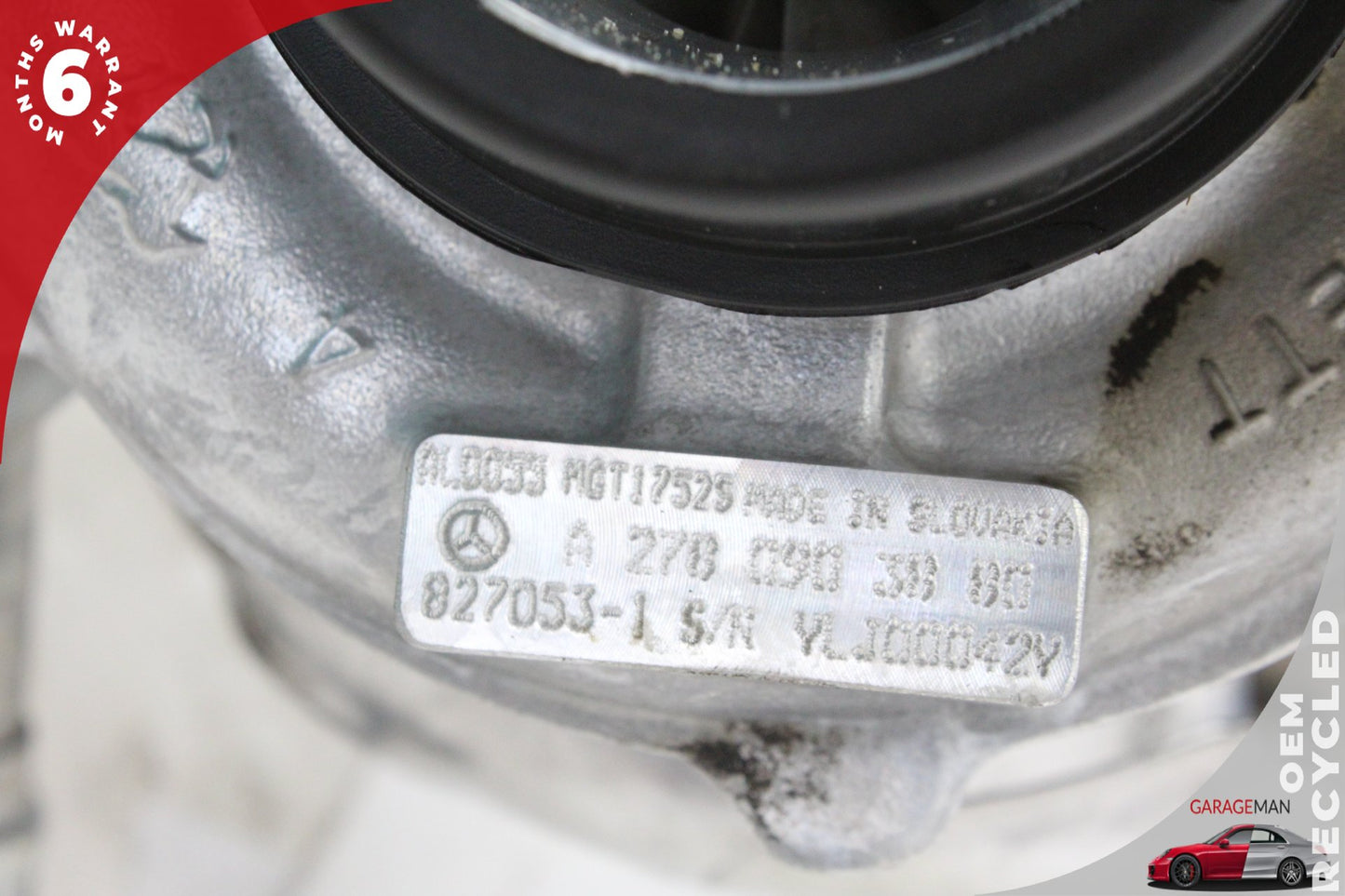 2011-2020 Mercedes-Benz S550 W221 Sedan Right Side Turbocharger 2780903880