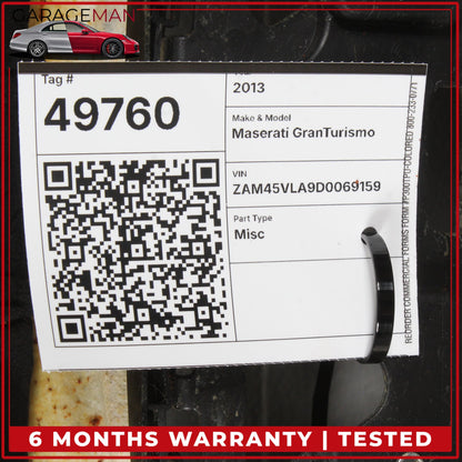 2008-2018 Maserati GranTurismo M145 Roof Headliner Trim w/ A B C Pillar Set OEM